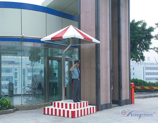 Cabines residenciais de aço inoxidável do agente de segurança do metal/barraca
