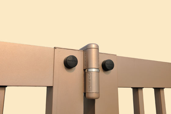 Porta de deslizamento motorizada telescópica automatizada com Anti pilha de foto da escalada
