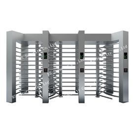 Porta do torniquete da segurança automática completa de aço inoxidável do torniquete da altura tri-Channnel