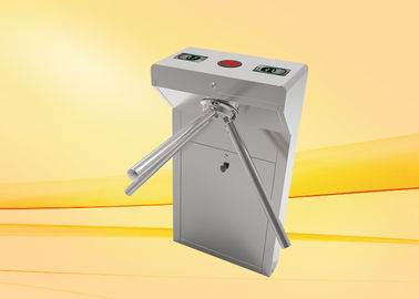 Torniquete de aço inoxidável do tripé, torniquete da altura da cintura para o controlo de acessos pedestre