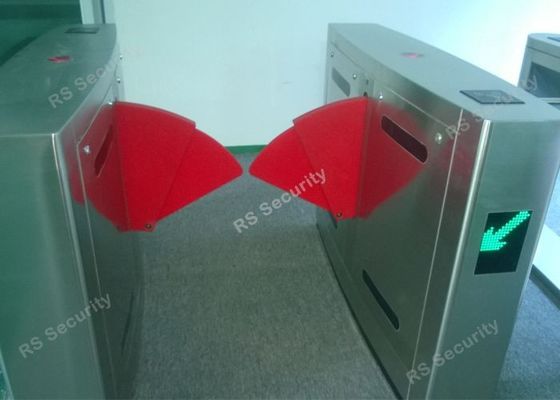 Torniquete dobro elétrico da asa da porta impermeável automática da barreira da aleta da segurança