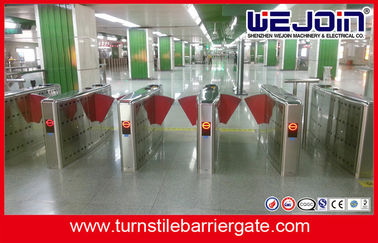 Meia porta da barreira da aleta da porta do torniquete do controlo de acessos da segurança da altura