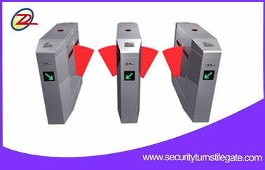 Porta automática completa da barreira de Falp, torniquete da aleta da pista da desvantagem com sistema de Smart Card