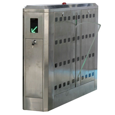 porta de aço inoxidável da barreira da aleta 110V/220V com função da Anti-pedra saliente para estações de metro
