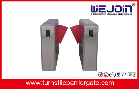 Bi dos sistemas da entrada do torniquete da barreira da aleta da segurança de 900mm - sentido na liga de alumínio