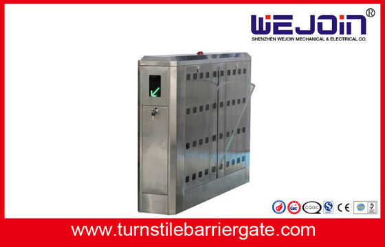 Completo de aço inoxidável - auto porta da barreira da aleta do controlo de acessos com canal dobro