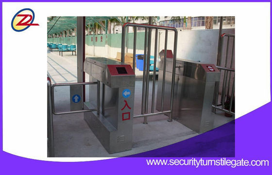 Torniquete completo de alta velocidade da altura do leitor de cartão do RFID para a entrada da estação