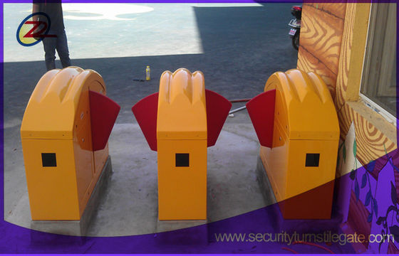 Porta automática da barreira do torniquete da aleta da Anti-pitada para o sistema do controle de acesso
