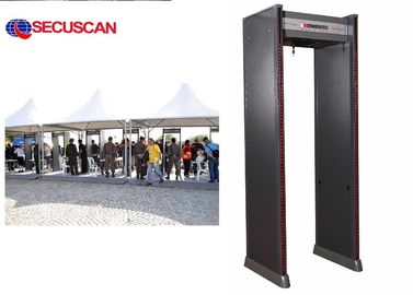 Detector de metais feito chinês do quadro de porta com a barra clara de 2 diodos emissores de luz e sensibilidade alta