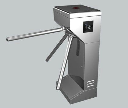 Tempo de atendimento / portagens 0.2 s inox ID Card tripé catraca Gate para Musem