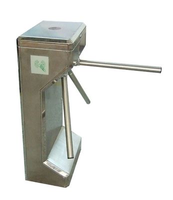 Tempo de atendimento / portagens 0.2 s inox ID Card tripé catraca Gate para Musem