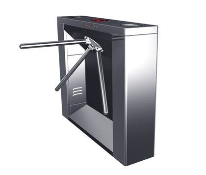Cartão magnético digital inox tripé catraca Gate, barreira de entrada do metrô