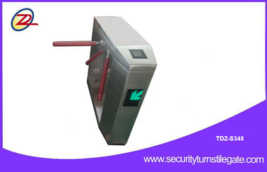 Controlo de acessos Turnstyle da porta do torniquete do tripé do código de barras do indicador do diodo emissor de luz