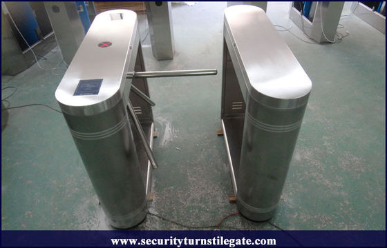 Porta totalmente automático do torniquete do tripé com código de uma dimensão, 316 de aço inoxidável