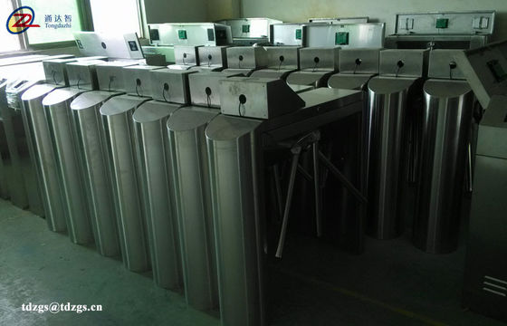 Porta eletrônica exterior do torniquete do tripé da entrada, largura do canal de 600 milímetros
