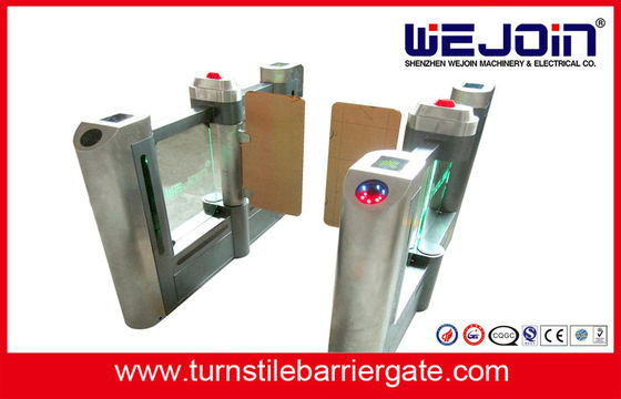 Porta automática dobro de aço inoxidável da barreira do balanço com relação do contato seco