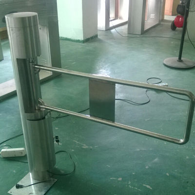 Manualmente sistemas de aço inoxidável do torniquete da entrada da porta 304 da barreira do balanço