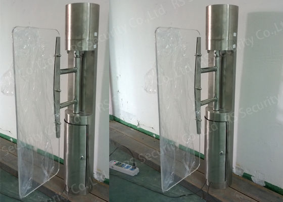 Torniquetes automáticos da pista super da largura, sistemas da porta da barreira do balanço do supermercado