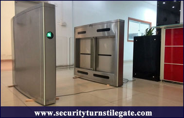Porta automática da barreira do balanço do torniquete do metro para as cadeiras de rodas, 316 de aço inoxidável