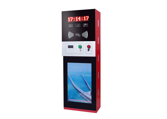 Sistema de gestão do estacionamento do veículo RFID, terminal de controle automático do estacionamento
