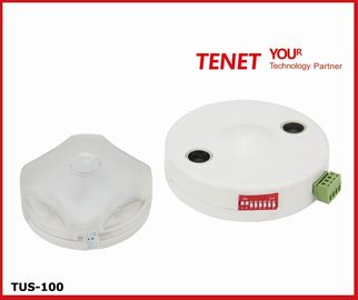 Do indicador ultra-sônico interior do detector da forma diferente lâmpadas conduzidas vermelhas e verdes para o sistema de orientação de estacionamento