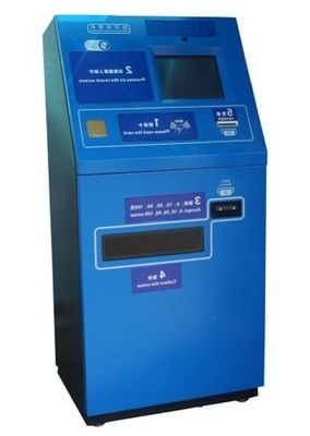 Máquina automática da estação do pagamento do controlo de acessos do veículo da segurança para o sistema de gestão do parque de estacionamento
