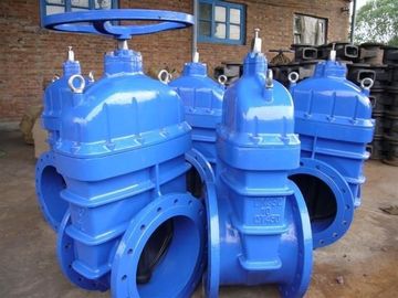 Válvula de porta da capota atuada de EPDM/NBR/válvulas porta aparafusadas assentadas resilientes da água