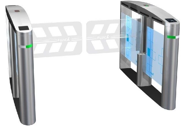Porta de aço da barreira do balanço inteligente automático para interno e exterior
