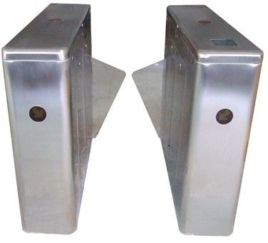 ID Card alta capacidade Dual forma inox retrátil Flap barreira para Bus Station RS485