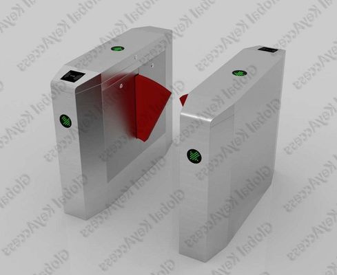 Bata torniquetes da altura da cintura da asa/porta retrátil da barreira para o controlo de acessos da estação de metro